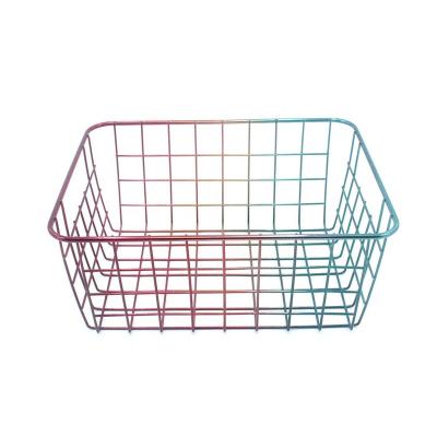 China Viable Colorful Wire Fruit Basket Holder for sale