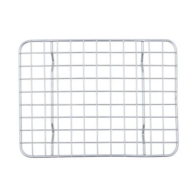 China Sustainable Display Cooler Drying Baking Cooling Rack With Black Folding Grill Rectangular Spider Web Shape Round Metal Cooling Rack for sale