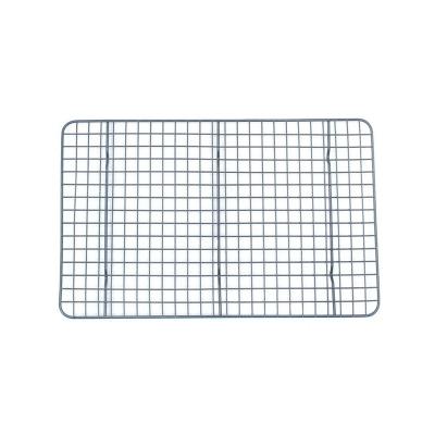 China Half Cake Sheet Mold Tray Stainless Steel Wire Stand Sustainable Bakeware Cooling Rack for sale