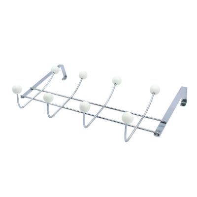 China Viable over door storage rack & organizer Hooks for coats, hats, robes, clothes or towels, shower door hooks for sale