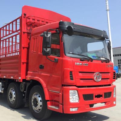 China 8X2 9.6m Ton 350hp 21 Van Cargo Logistics Transport Trucks With Good Price 11990*2490*3950 for sale