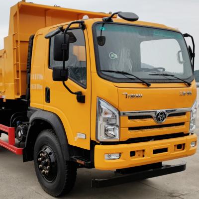 China Six-Wheel-Drive 4X2 4.2m 160hp 8 Ton Dump Truck Dumping Tipper Trucks 4 - 6L for sale