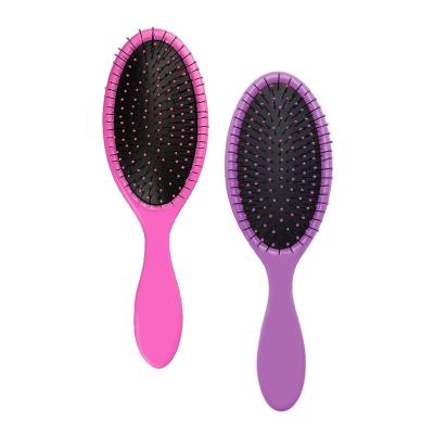 China Waterproof Custom Bristle Paddle Curly Hair Brush Comb Curly Wet Detangling Hair Brush Set For Hair Women Makers for sale