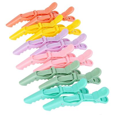 China home & Custom Salon Hot Sale Crocodile Alligator Claw Clips Grip Barrette Clamp Hair Accessories Sectioning Clips Set For Women for sale