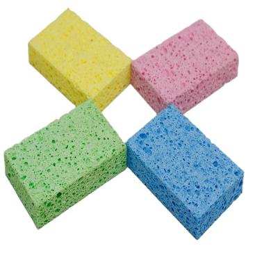 China Environmentally Friendly Drinkable and Breathable Baby Addicted and Breathable Car Maintenance Bath Products Viable Wooden Pulp Cellulose Sponge for sale