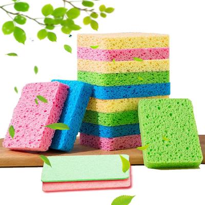 China Durable Cellulose Sponge Heavy Duty Scrub Block Clean Tough Messes Without Scratching For Kitchen Cleaning for sale