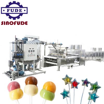 China CANDY sinofude candy machine lollipop candy making machine with cooling tunnel for sale