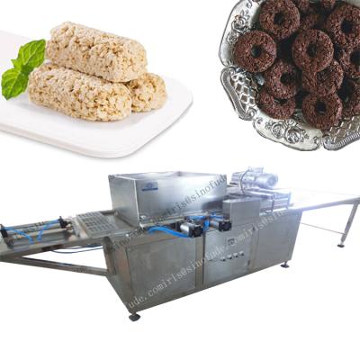 China Snack Factory Oatmeal Chocolate Pouring Line Mechanical Chocolate Factory Direct for sale