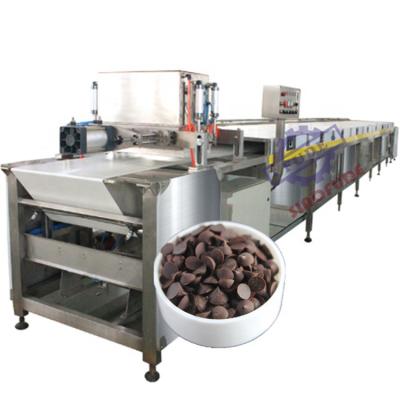 China Automatic Snack Factory Shanghai Chocolate Lozenge Chocolate Button French Fries Production Line Chocolate Making Machinery for sale