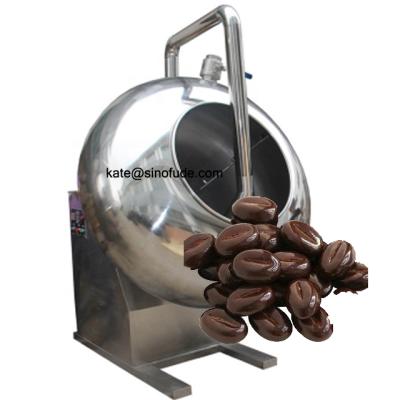 China snack factory nuts sugar chocolate enrobing pan machine/automatic sugar tablet chewing gum enrobing pan machine for sale