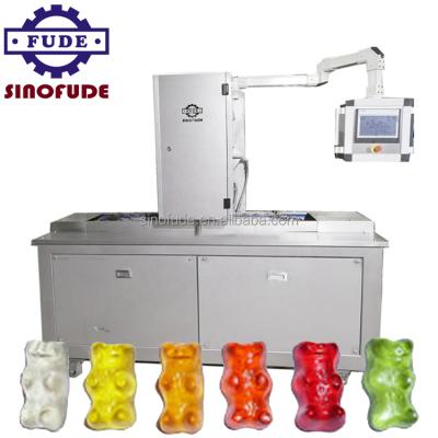 China Factory Servo Health Care Mini Chews Gummy Candy Depositor Gummy Candy Forming Making Machine for sale