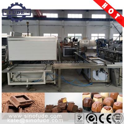 China Automatic Chocolate Molding Production Line Chocolate Cooling Tunnel /Chocolate Machine /Chocolate Depositor for sale