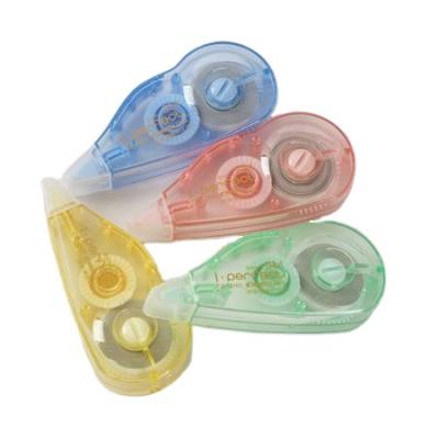 China Kids Student Colorful Plastic Correction Tape Manufacturer Customized Transparent Pet Stationery 20M Office School Correction Tape New for sale