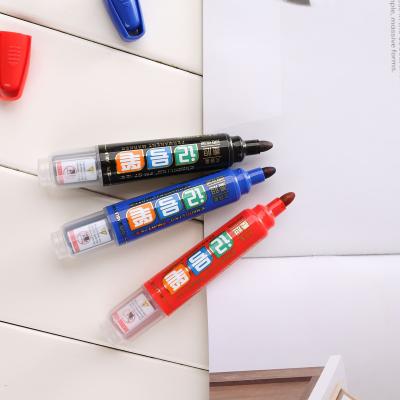 China School Office Supply Endurable High Quality Non-Toxic Quick Dry Permanent And Waterproof Refillable No-Erase Markers Pen for sale