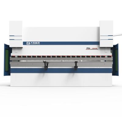 China 4+1 axes press brake hydraulic for bending delem 53t 66t 69t cnc press brake for sale