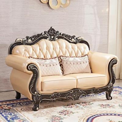 China Luxury leather sofa adorned, high end furniture for sale