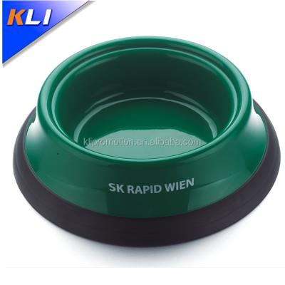 China Sustainable Non-Slip Plastic Dog Bowl for sale