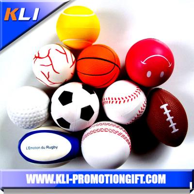 China Good Feeling Customized Hand PU Anti Stress Ball With Custom Logo for sale