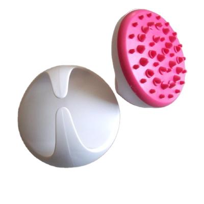 China Relax Stressed Face Massager Breast Massager Neck Muscles D Shape Roller Handheld White And Red Massager for sale