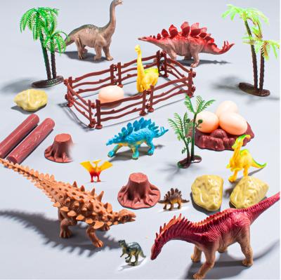 China Learning Education Dinosaur Figures PVC Simulation Dinosaur Model Early Education Toy 4 Piece Set Educational Model Toy Animal Model Dinosaur Series for sale