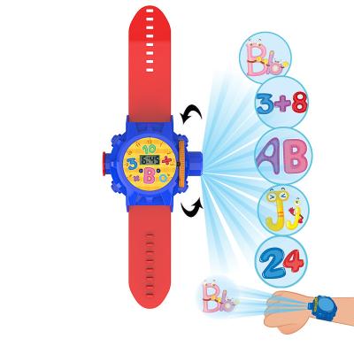 China Projection Children's Projection Watch Toy Three In One Watch Toy 24 Model Projection Early Education Cognitive Toys for sale