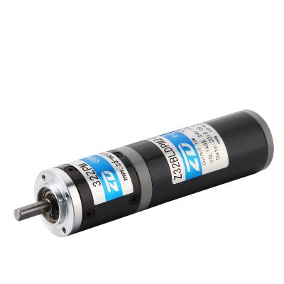 China MOTOR 32mm, 20W/25W, DC 24V planetary gear waterproof high speed ZD brushless motor for sale