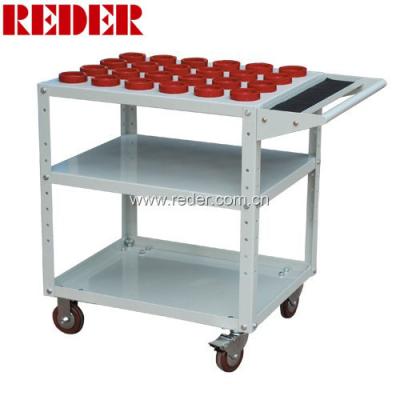 China CNC Cutting Tools Cabinets / CNC Tool Rack Easy-Carrying Trolley for sale