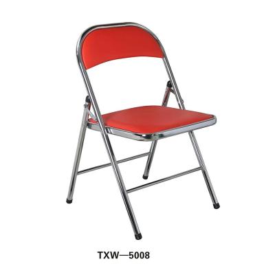 China Modern Wholesale Cheap Used School Furniture Metal Folding Chair Padded Used School Furniture For Sale Folding Chair Metal for sale