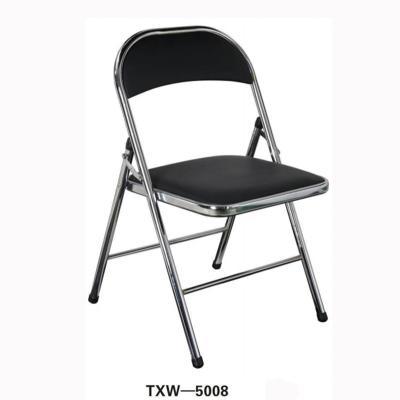 China modern cheap used school furniture metal folding chair padded used school furniture for sale folding chair metal for sale