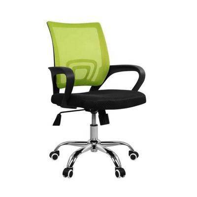 China Wholesale Modern Cheap Price Bright Colorful Green Ergonomic Office Chairs (Height) Adjustable for sale