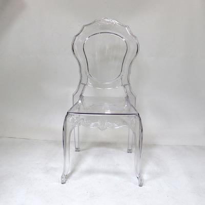 China New modern style modern banquet high quality resin plastic acrylic dining chair for wedding party and restaurant for sale