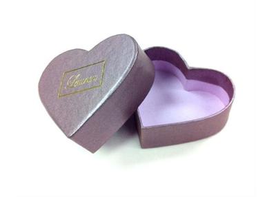 China Exquisite Cardboard Display Boxes , Custom Heart Shaped Chocolate Boxes for sale