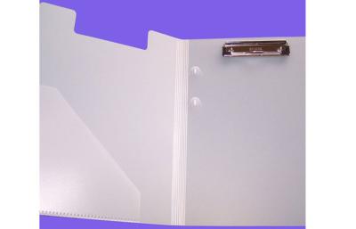 China Tansparent PP Clipboard Folders / Plastic Document Folder For office files / A4 paper for sale