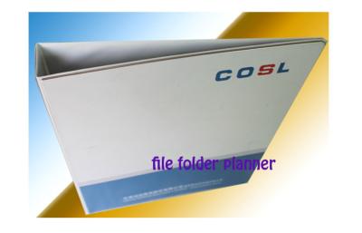 China Paperboard / pvc / Plastic Document Folder , Two pockets useful PP ring binder for sale