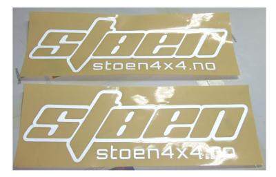 China Custom Reflective Kiss Cut Stickers Logo Decals / Motorcycle Stickers And Decals for sale