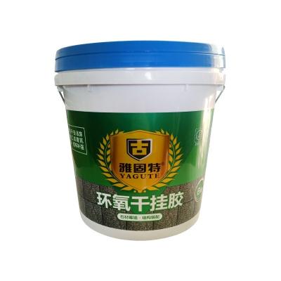 China AB Epoxy Dry Hanging Adhesive For Marble Granite for sale