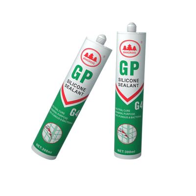 China Clear Weatherproof Silicone Sealant High Performance Acid Glass Glue for sale