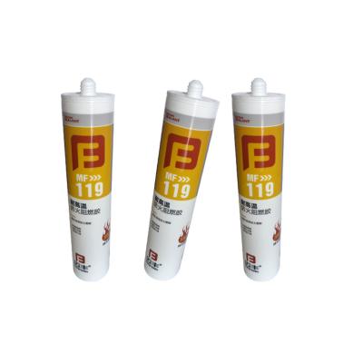 China Hood Duct Fireproof Sealant Paintable with High Temperature Glue Range for sale