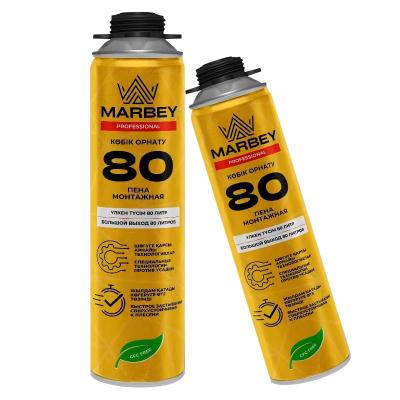 China Gepersonaliseerde warmtebestendige polyurethaanfoomspray 750 ml deur-venster verdoofing Te koop