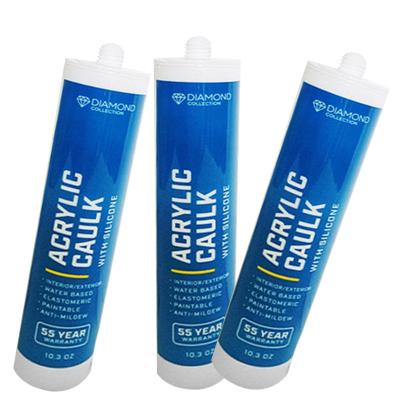 China High Quality 300ml Acrylic Sealant Water Soluble Silicone Low Odor Adhesive for sale