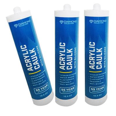 China 300ML Mixed Color Siliconized Acrylic Sealant Kinds Of Building Waterproof for sale