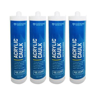 China Construction Grade Siliconized Acrylic Sealant White 9009-54-5 for sale