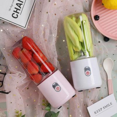 China Orange Fruit Juicing Cup Smoothie Blender Machine Kitchen Appliances 400ml Mini Electric Fruit Juicer USBCharging Lemon Portable From Car for sale