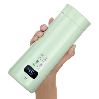 China Keep Hot High Quality Timing Boiling Electric Kettle Cup Household Mug Gift Stainless Steel Electric Smart Thermos for sale