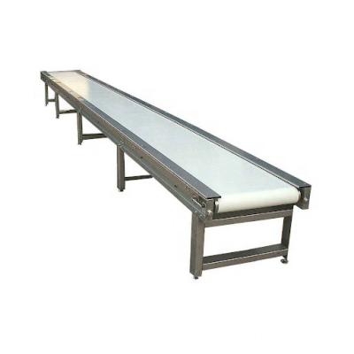 China Customizable Food Grade PU/PVC/PP Horizontal Belt Ss304 Horizontal Carrier System for sale