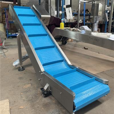 China Food Grade Customized Food Grade PU PP Belt Conveyor Small Finished Product Belt Conveyor for sale