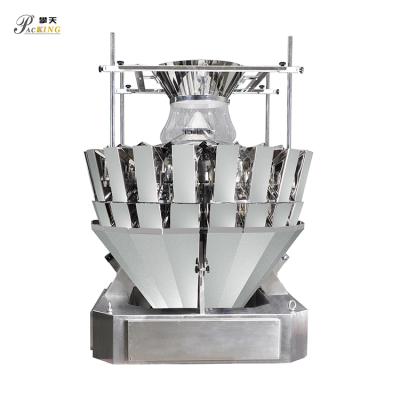 China Electronic Automatic 20 Head Food Packing Weigher With 1.6L Hopper for sale