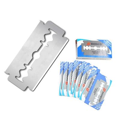 China Carbon Steel Double Edge Safety Razor Blades For Man Wet Shaving for sale