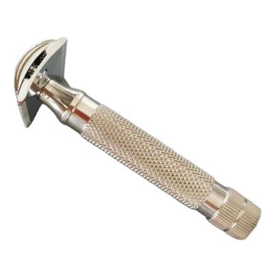 China Twin Blade Dishi Comb Plates Combs Bilateral Open Bilateral Head With Metal Handle Custom Design Safety Razor For Men for sale