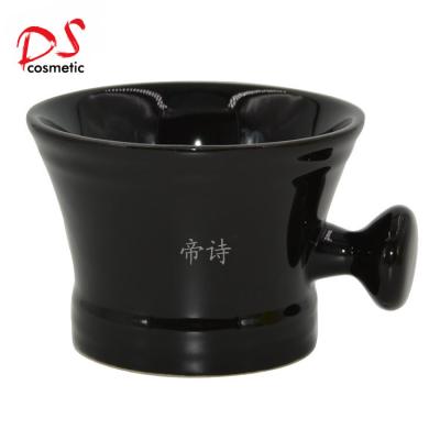 China Ceramic man soap shaving bowl for man wet shaving for sale